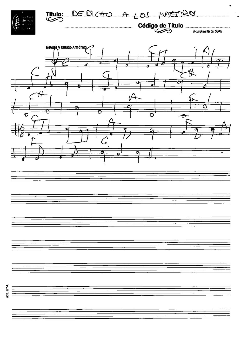 DEDICAO A LOS MAESTROS — Niño Josele